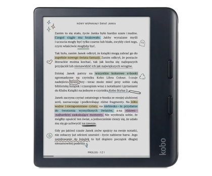 Czytnik ebook Kobo Libra Colour 32GB czarny